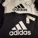 Adidas Shoes | Adidas Shoes Size 7, 2 Shirts New With Tags One Xl, Other Large | Color: Black | Size: 7