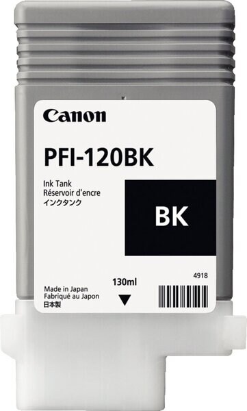 Canon Tinte PFI-120BK, schwarz, für iPF TM200, TM205, TM300, TM305 Inhalt: 130ml Image