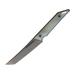 Hoback Knives Goliath Fixed Blade Jade Knife 3.25" black finish CPM-20CV stainless tanto blade Jade G10 handle GOLIATH JADE + PATCH