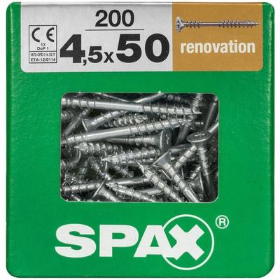 Spax - Verlegeschrauben 4.5 x 50 mm tx 20 - 200 Stk. Holzschrauben Image