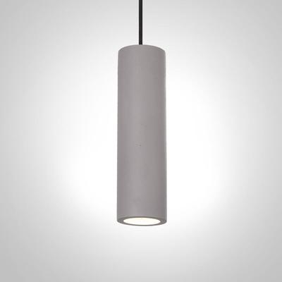 Paco Home - Pendelleuchte, GU10, Lampe Für Wohnzimmer Esszimmer Küche, Höhenverstellbar Beton-Grau,