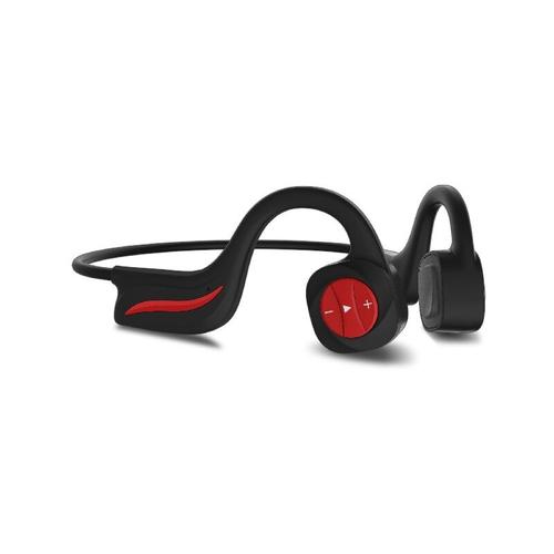 Sport Kopfhörer, Bluetooth Kopfhörer, Knochenschall Kopfhörer, Bone Conduction Headphones,Rot