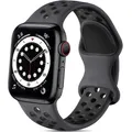 Bracelet en silicone respirant pour Apple Watch Ultra bracelet de sport bracelet iWatch 6 5 4