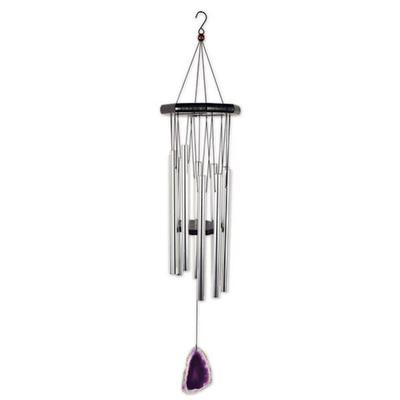Sunset Vista Designs 086244 - Purple Agate Chime 27" (93267) Lawn and Garden Wind Chimes