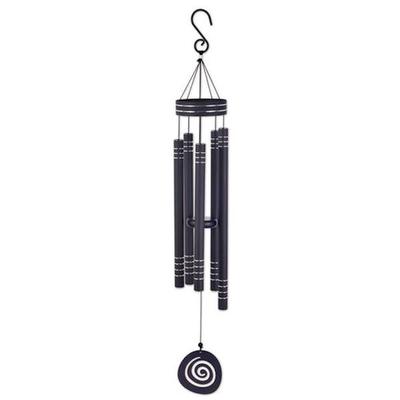Sunset Vista Designs 403619 - Black Wind Chime 41" (93566) Lawn and Garden Wind Chimes