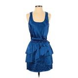 LC Lauren Conrad Casual Dress - DropWaist: Blue Dresses - Women's Size 2