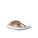 Men's Propet Easton Men'S Thong Sandals by Propet in Tan (Size 12 M)