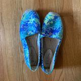 Lilly Pulitzer Shoes | Lilly Pulitzer Flats (Worn Once) | Color: Blue/Green | Size: 8