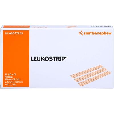 Leukostrip - Wundnahtstreifen 6,4x102 mm Erste Hilfe & Verbandsmaterial