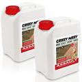 Crikey Mikey Assault Outdoor Treatment Wizard 10L for Drives, Paths, Patios, Decking, Walls, Fences & Roofs - Remove Algae Lichen & Mould