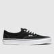 Vans era trainers in black & white