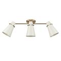 Golden Lighting Reeva 29 Inch 3 Light Semi Flush Mount - 2122-3SF MBS-GE