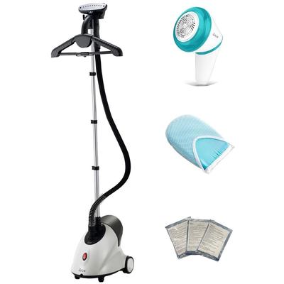 SALAV Complete Fabric Care Steamer Set Incl Steamer + Accessories