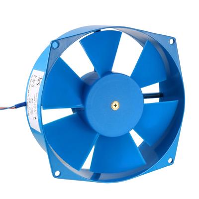 Cooling Fan 210x210x72mm 200FZY2-D AC 220V/240V Dual Ball Bearings - Blue - 210mm x 210mm x 72mm