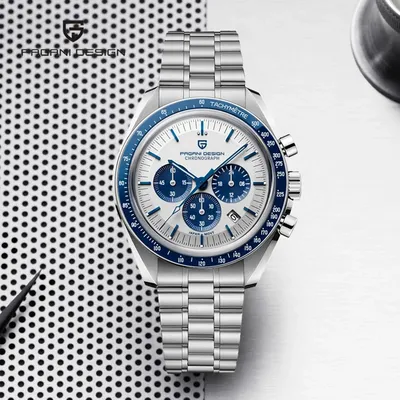 PAGANI DESIGN 2022 New Watch For Men Top Luxury Sapphire Mirror Quartz Watch Automatic Date