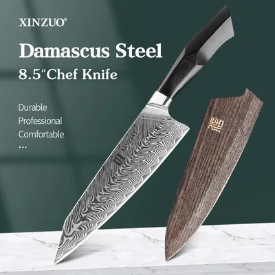 XINZUO couteau de Chef japonais ...