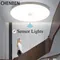 Capteur intelligent lumière LED plafonnier moderne maison intérieure allée LED luminaire suspendu éclairage à Induction salon Luminaire lampes