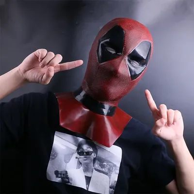 Deadpool – 2 masques de Cosplay accessoires de déguisement pour film de super-héros masque