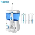 Nicefeel-Irrigateur buccal électrique hydropulseur jet dentaire nettoyeur de dents hydrojet avec