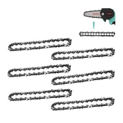 Ketten & Schwerter für Kettensägen 4 Zoll 65Mn 28E 14T für Kettensäge - 6 pc Image