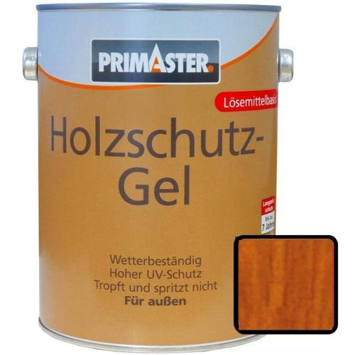 Primaster - Holzschutzgel 750 ml teak seidenmatt Holzschutz Holzlasur Lasur