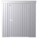 Arrow 6 ft. W x 4 ft. D Galvanized Steel Portable Storage Shed in Gray | 77.4 H x 72.7 W x 46.7 D in | Wayfair EP64AB