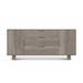 Copeland Furniture Iso 66" Wide 3 Drawer Oak Wood Sideboard Wood in Brown | 28.875 H x 66.125 W x 18 D in | Wayfair 6-ISO-50-75