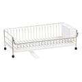 IRIS USA, Inc. Stainless Steel Dish Rack Stainless Steel in Gray | 5.1 H x 9.05 W x 16.9 D in | Wayfair 586698