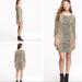 J. Crew Dresses | J.Crew Cheetah Print Long Sleeve Tunic Dress | Color: Black/Brown | Size: M