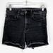 American Eagle Outfitters Shorts | American Eagle Outfitters Black Wash Super Hi-Rise Shortie, Size 4 | Color: Black/Gray | Size: 4