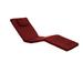 Eider & Ivory™ Seat/Back Outdoor Cushion Cotton Blend in Red/Brown | 2 H x 24 W x 75 D in | Wayfair 98191FF0A1F64D3680FF810DB2455F59