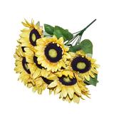 Primrue Bouquet Sunflower Floral Arrangements Silk in Yellow | 17.5 H x 13 W x 12 D in | Wayfair 9A68BB35C2264DBD92E2BAD67EF373E3