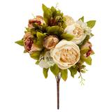 Primrue Bouquet Peony Floral Arrangements Silk | 19 H x 11 W x 11 D in | Wayfair 6CD0F09E821E4583A7D885309A5BAC1D