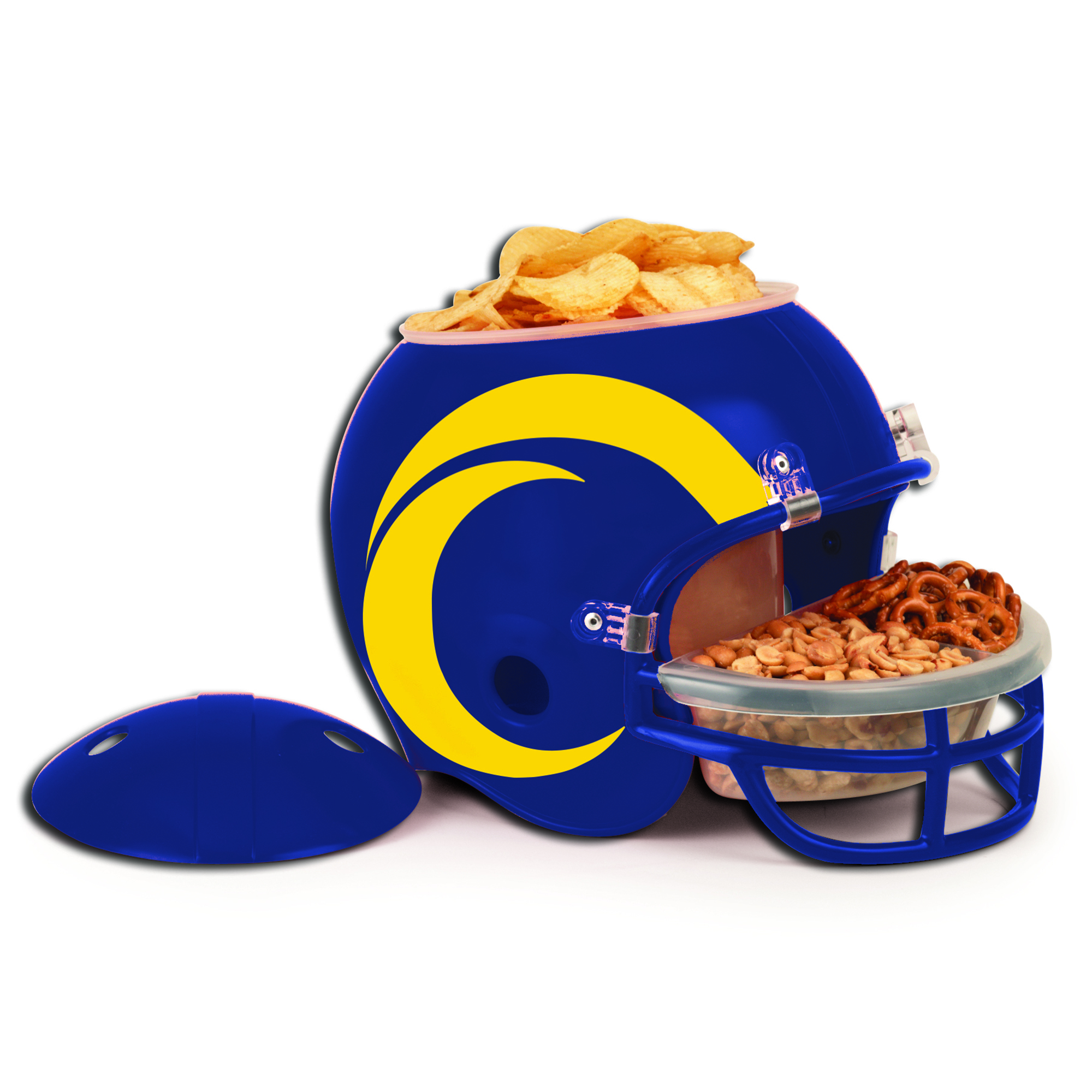 Los Angeles Rams Snackhelm – 9,25b x 10h x 12d Zoll Image