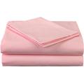 Pashmina Plain Duvet Cover Quilt Hotel Quality Bedding Set With 4pc Pillow Shams 100% Egyptian Cotton 800 Thread Count Soft Bedding Set (Pink,Super King)