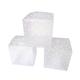 Betos 100PCS Dots Clear Cube Candy Box, Transparent Wedding Party Favour Boxes PVC Square Gift Boxes Holiday Packaging Boxes for Candy, Cake, Chocolate,Cookie （6 * 6 * 6cm）