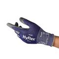 Ansell HyFlex 11-561 Cut Resistant Work Gloves, Abrasion Resistant Nitrile Coating, Industrial Safety Gloves, Lightweight, Breathable and Washable, PPE Men Women, Blue, Size S (12 Pairs)