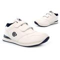 Mens Lawn Bowling Shoes Mens Touch Fastening Bowling Shoes Mens Lawn Bowls Shoes Mens Touch Fasten Bowling Shoes (Small Fit Order 1 Size Up) 9 UK White