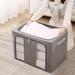 Rebrilliant Antibacterial Clothing Storage Fabric Box Set Fabric in Gray | 12.99 H x 19.68 W x 15.74 D in | Wayfair