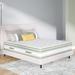 Twin Medium 12" Hybrid Mattress - Alwyn Home Plinio | 75 H x 39 W 12 D in Wayfair 0983CA727CD849B68009E513557B56EF