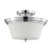 Nuvo Lighting Bento 13 Inch 2 Light Semi Flush Mount - 60/4087