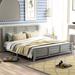 A Horizontal Bar Hollow Platform Bed Elegantly Designed To Add A Spark Of Modern And Timeless Style To Any Room