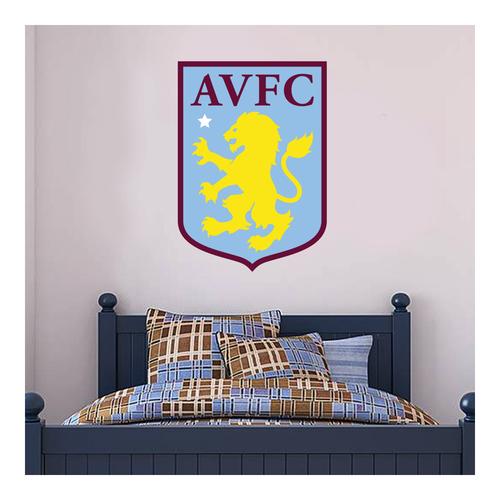 Aston Villa Wappen Wandaufkleber – 60 cm x 45 cm