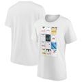 Derby County True Classics History of Shirts T-Shirt – Weiß – Damen