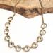 J. Crew Jewelry | J. Crew Gold Brle Rhinestone Necklace | Color: Gold | Size: Os