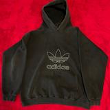 Adidas Other | Adidas Mens Faded Black Sweatshirt | Color: Black | Size: Large