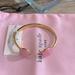Kate Spade Jewelry | Kate Spade Pink Jade Hinged Cuff Nwt | Color: Gold/Pink | Size: Os