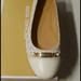 Michael Kors Shoes | New Michael Kors Vanilla Ballet Flats Mk Min | Color: Gold/White | Size: Various