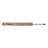 Aero Precision M5E1 Complete Upper Reciever 6.5 CM 24in Rifle Barrel 1-8 Twist 5/8x24 Thread Free-Float Handguard Stainless Steel Cerakote FDE