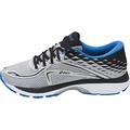 ASICS Mens Gel-Cumulus 19 Running Shoe, Grey/Black/Directoire Blue, 10.5 UK